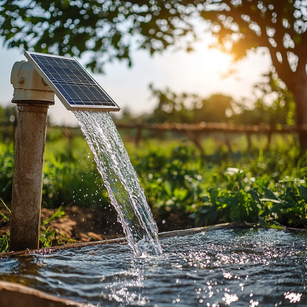 Instalación de Bombas de agua con placas solares